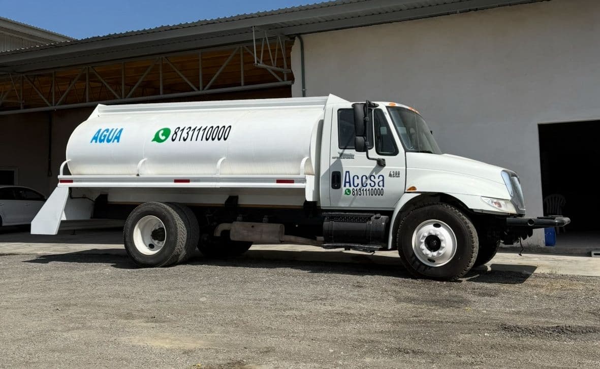 pipas de agua de pozo Cadereyta